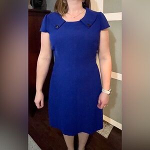 Tahari Arthur S. Levine Cap Sleeve Dress